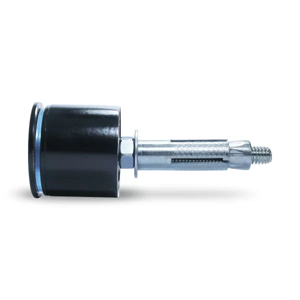 Prolongador Pra Vidro Botom Maciço Inox Preto - Imagem 4