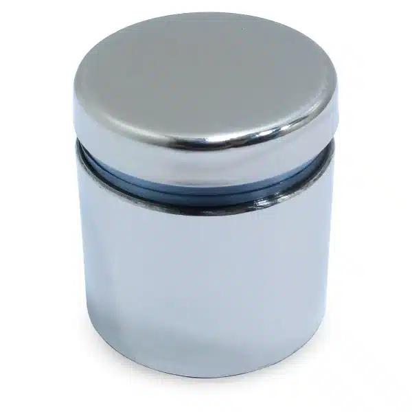 Prolongador Aço Inox Escovado Vidro Madeira (72 PÇs) Ø25*25mm - Imagem 2