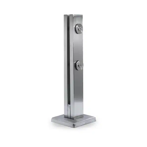 Coluna Torre Inox 2 Furo Escovado