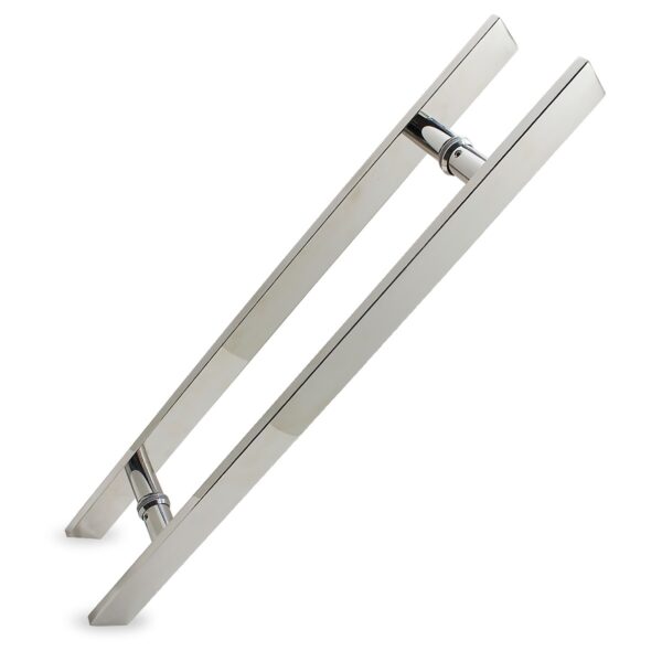 Puxador Para Porta Inox  40x10mm Par - Imagem 2
