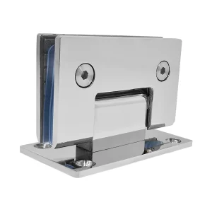 Dobradiça Para Box De Vidro Nv48 Inox V/a