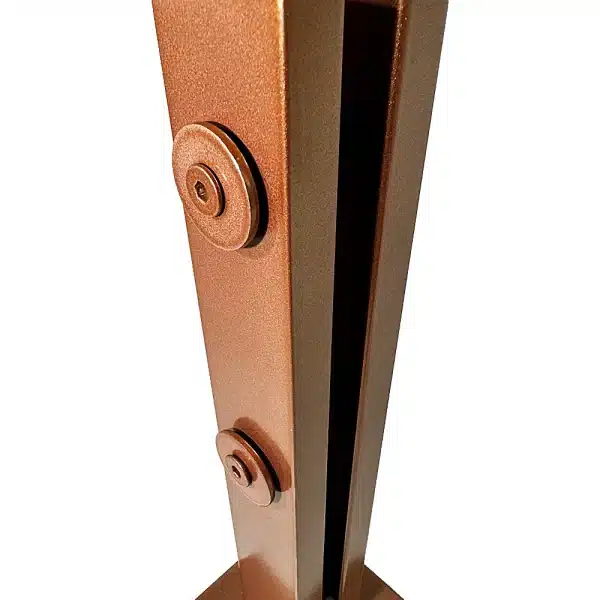 Coluna Torre Inox 2 Furos Rose - Imagem 2