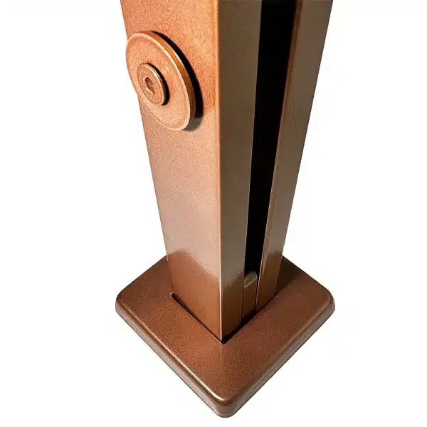 Coluna Torre Inox 2 Furos Rose - Imagem 3